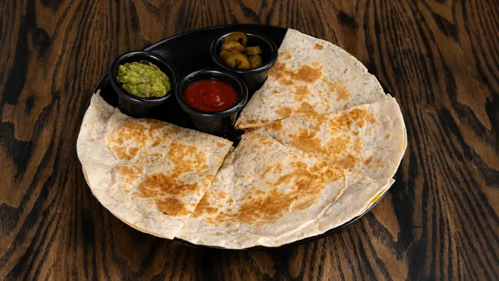Vegan Quesadilla - Mexican food at Sierra Paphos