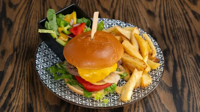 Cheeseburger - Mexican food at Sierra Paphos